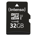 Intenso Micro SD CARD 32GB class10 with adapter